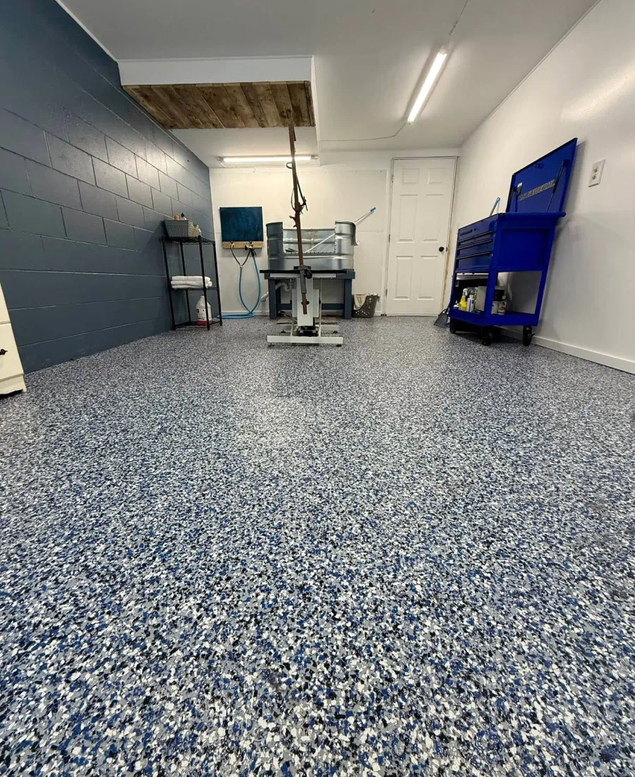 garage epoxy flooring lapeer mi
